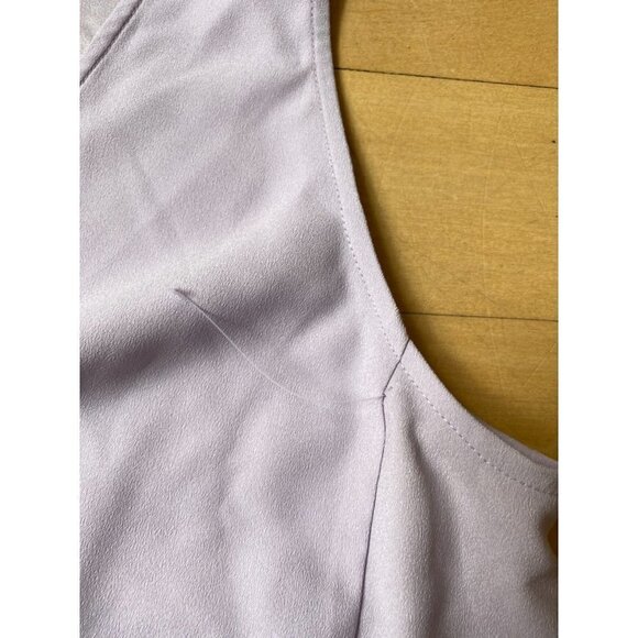 𝅺NORDSTROM Bnwot Women Purple Tank Top New V Neck - Picture 6 of 7